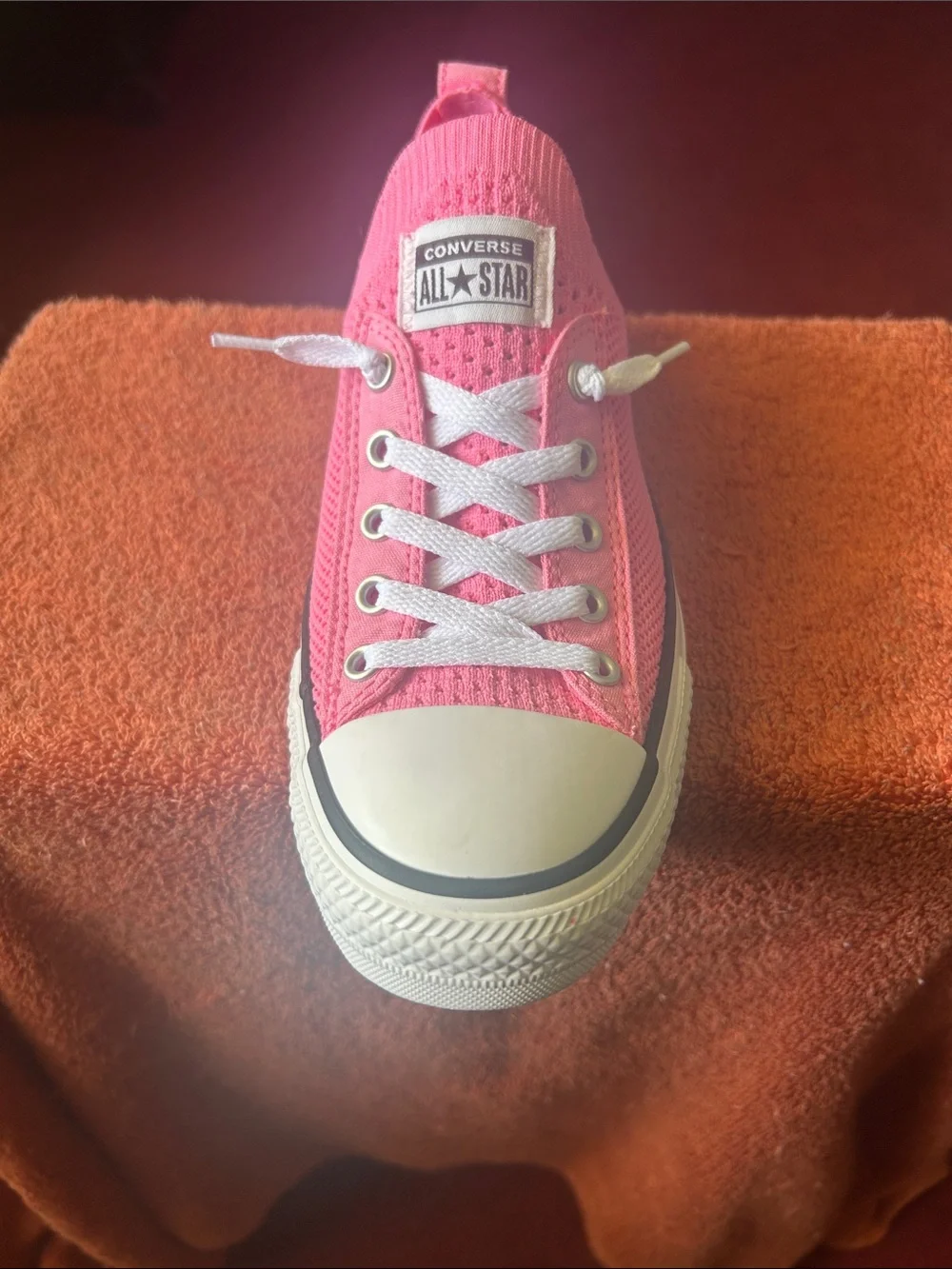 Converse Kids Pink Low Top All Star Sneaker
